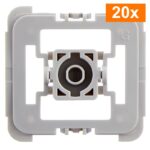 Homematic IP Adaptér Gira 55, set 20ks — EQ3-ADA-G55-20