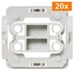 Homematic IP Adaptér Berker B1, set 20ks — EQ3-ADA-B1-20