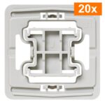 Homematic IP Adaptér Jung J1, set 20ks — EQ3-ADA-J1-20
