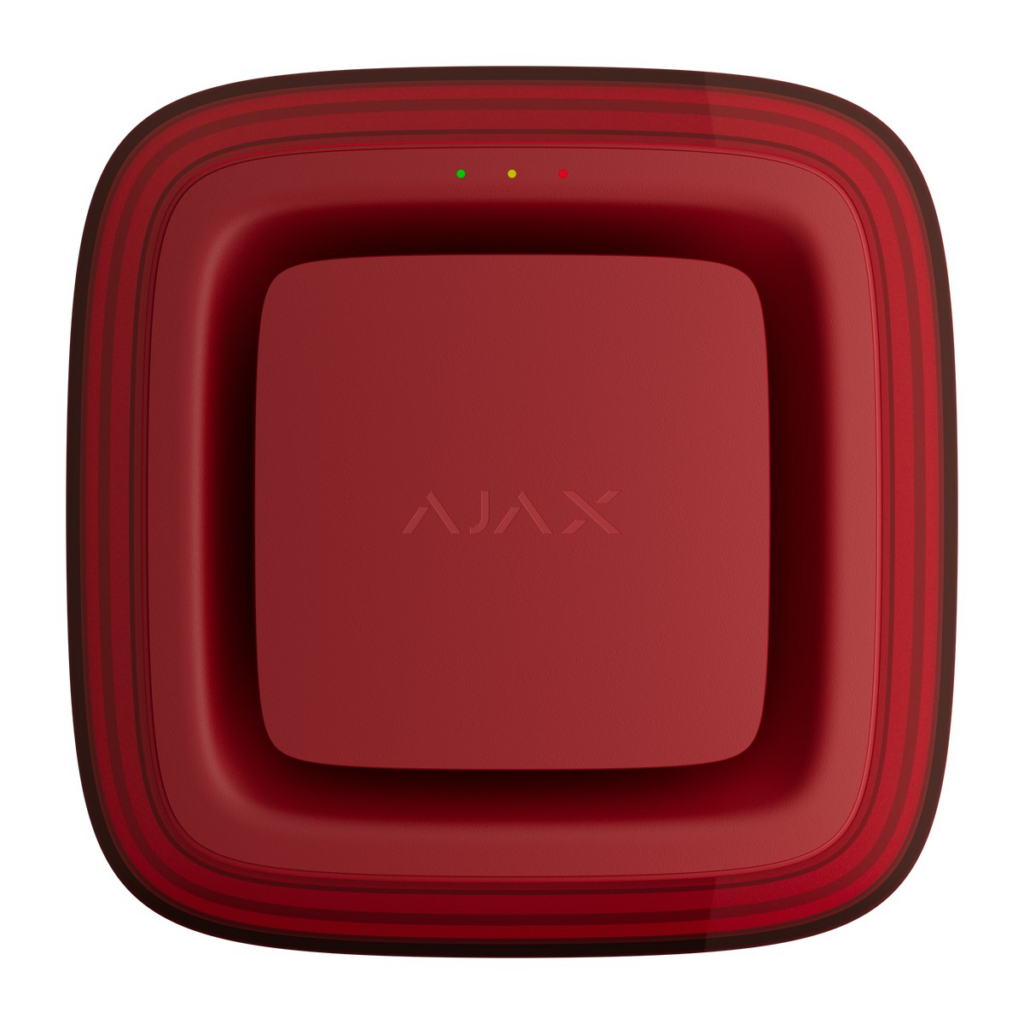 Ajax EN54 FireProtect (Sounder/VAD), červená