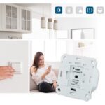 Homematic IP Spínací akční člen s měřením — 5A, zápustná montáž — HmIP-BSM
