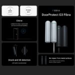Ajax Superior DoorProtect G3 Fibra, bílá