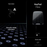 Ajax Superior KeyPad Fibra, černá