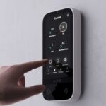 Ajax Superior KeyPad TouchScreen Fibra — černá