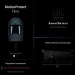 Ajax Superior MotionProtect Fibra černá