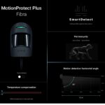 Ajax Superior MotionProtect Plus Fibra ASP černá