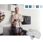 Homematic IP Spínací akční člen s měřením — 16A, skrytá montáž — HmIP-FSM16