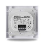 Homematic IP Nástěnný termostat se senzorem vlhkosti a spínaným výstupem 230V – zápustná montáž — HmIP-BWTH