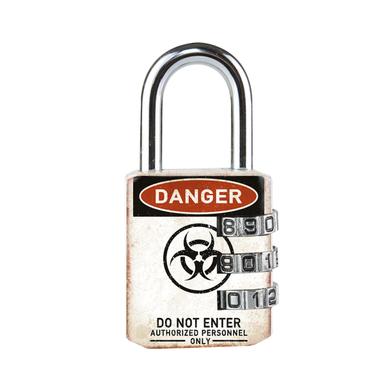 Kombinační visací zámek Master Lock 1509EURDWARN — 30mm