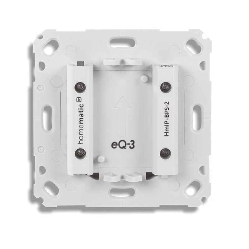 Homematic IP Napájecí zdroj bateriových komponent 55 mm — 3V, zápustná montáž — HmIP-BPS-2
