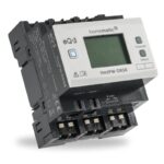Homematic IP Drátový spínací akční člen s LCD — až 80A, na DIN lištu, 8 kanálů — HmIPW-DRS8