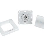 Homematic IP Spínací akční člen — podsvícený, zápustná montáž — HmIP-BSL