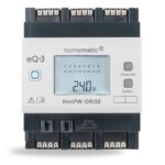 Homematic IP Drátový vstupní modul s LCD — na DIN lištu, 16 kanálů — HmIPW-DRI16
