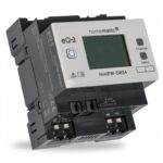Homematic IP Drátový spínací akční člen s LCD — až 64A, na DIN lištu, 4 kanály — HmIPW-DRS4