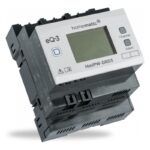 Homematic IP Drátový stmívací akční člen s LCD — na DIN lištu, 3 kanály — HmIPW-DRD3