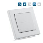 Homematic IP Kryt kolébkového vypínače — bez  symbolů — HmIP-BRU