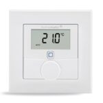 Homematic IP Drátový termostat se senzorem vlhkosti — HmIPW-WTH