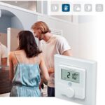 Homematic IP Drátový termostat se senzorem vlhkosti — HmIPW-WTH