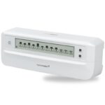 Homematic IP Akční člen podlahového vytápění s LCD — 12 kanálů, 24V/230V — HmIP-FALMOT-C12