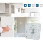 Homematic IP Drátový akční člen dálkového ovládání — zápustná montáž, 2 kanály — HmIPW-BRC2
