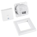 Homematic IP Kombinovaný senzor — CO2 , teplota, vlhkost (230V) — zápustná montáž — HmIP-SCTH230