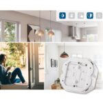 Homematic IP Spínací akční člen s měřením — 6A, zápustná montáž — HmIP-BSM-I