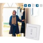 Homematic IP PIR detektor pohybu —  pro 55 mm rámeček, vnitřní — HmIP-SMI55-2