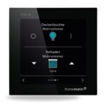 Homematic IP Drátový skleněný displej — HmIPW-WGD