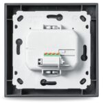 Homematic IP Drátový termostat se senzorem vlhkosti, antracit — HmIPW-WTH-A