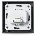 Homematic IP Drátový PIR detektor pohybu — pro 55 mm rámeček, vnitřní, antracit — HmIPW-SMI55-A