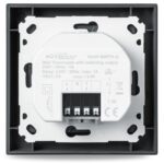 Homematic IP Nástěnný termostat se senzorem vlhkosti a spínaným výstupem 230V – zápustná montáž, antracit — HmIP-BWT