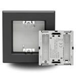 Homematic IP Senzor teploty a vlhkosti — vnitřní, antracit — HmIP-STH-A