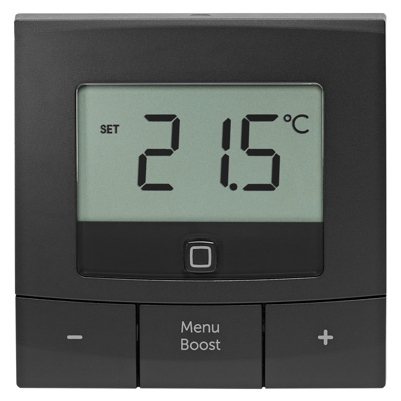 Homematic IP Nástěnný termostat Basic, antracit — HmIP-WTH-B-A