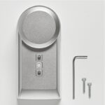 Homematic IP Pohon dveřního zámku, stříbrný — HmIP-DLD-S