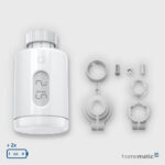 Homematic IP Termostatická hlavice Pure — HmIP-eTRV-3