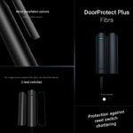 Ajax DoorProtect Plus Fibra, černá