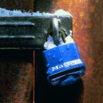 Visací zámek odolný povětrnostním vlivům Master Lock 312EURD — 40mm