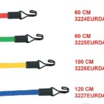 Upínací guma plochá s háčkem Master Lock 3225EURDAT — 80 cm