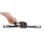 Upínací popruh se zatahovací ráčnou a háčky Master Lock 3248EURDAT — 300 cm