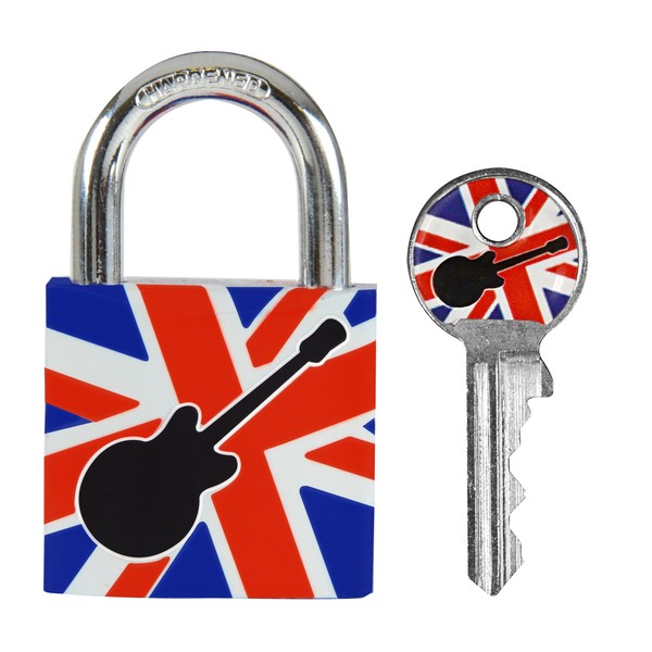 Visací zámek Master Lock z pevného hliníku 3430EURDGUITAR — 30mm