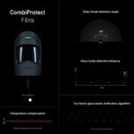 Ajax CombiProtect Fibra, černá