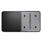 Ajax SideButton (1-gang/2-way) — Boční tlačítko, černá