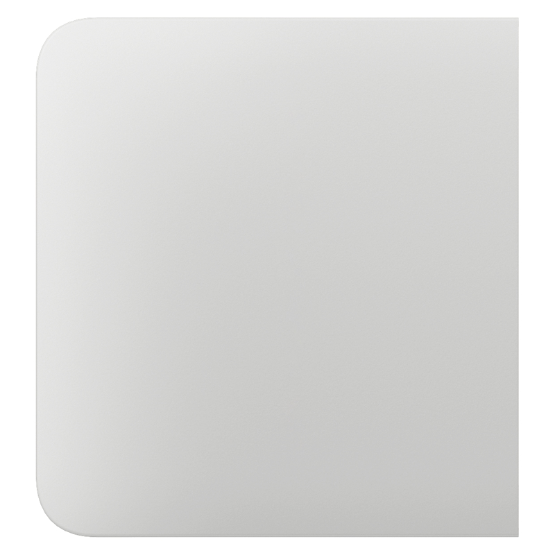 Ajax SideButton (1-gang/2-way) — Boční tlačítko, bílá