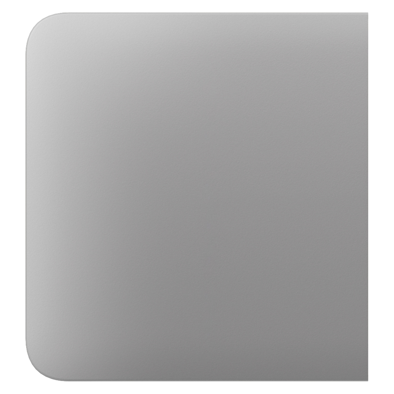 Ajax SideButton (1-gang/2-way) — Boční tlačítko, mlhová