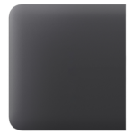 Ajax SideButton (1-gang/2-way) — Boční tlačítko, grafitová