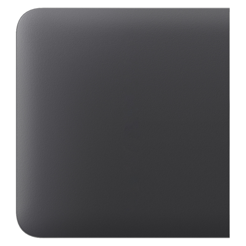 Ajax SideButton (1-gang/2-way) — Boční tlačítko, grafitová