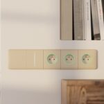 Ajax SideButton (1-gang/2-way) — Boční tlačítko, slonová kost