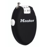 Zatahovací kabelový zámek 4603EURD Master Lock — černý