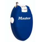 Zatahovací kabelový zámek 4603EURD Master Lock — modrý