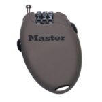 Zatahovací kabelový zámek 4603EURD Master Lock — hnědý
